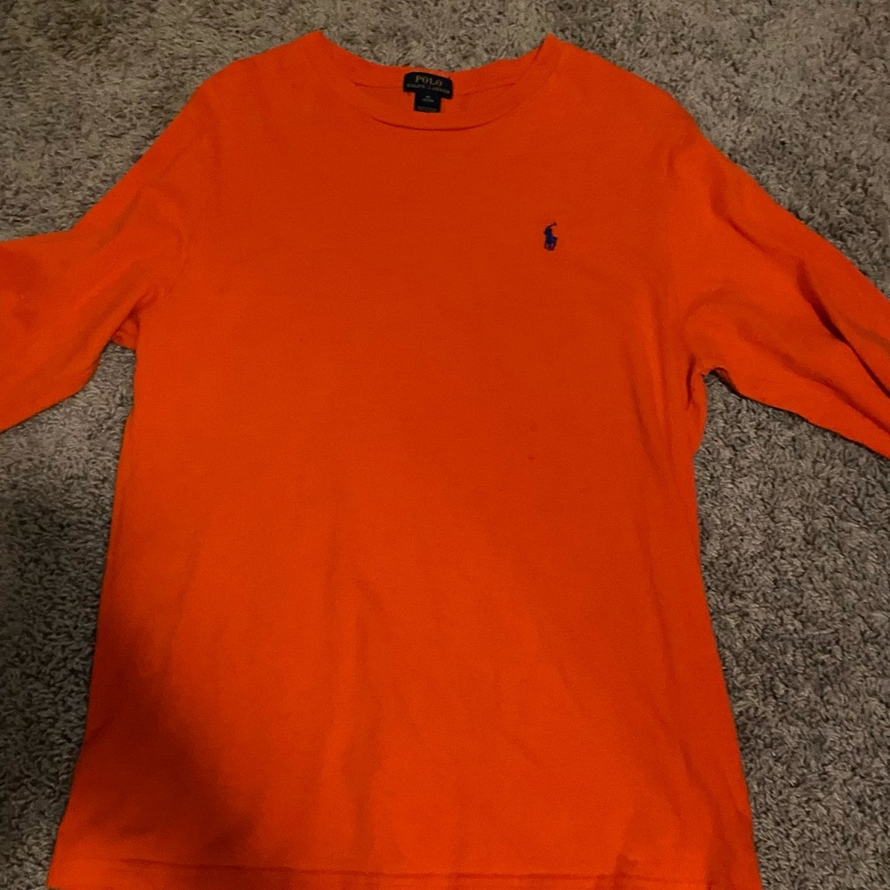 Orange Polo Longsleeve